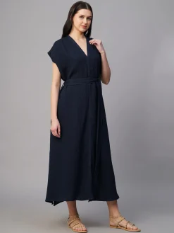 Women Cottonworld Dresses^Women's 100% Cotton Regular Fit Dress