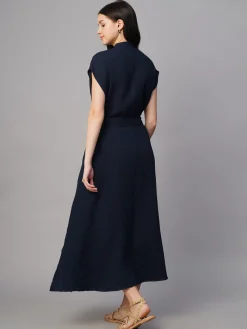 Women Cottonworld Dresses^Women's 100% Cotton Regular Fit Dress