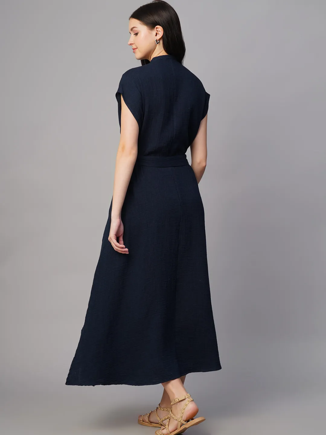 Women Cottonworld Dresses^Women's 100% Cotton Regular Fit Dress