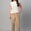 Women Cottonworld Trousers^Women's Cotton Lycra Regular Fit Pant