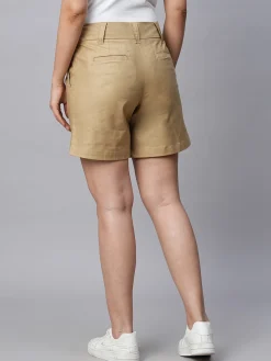 Women Cottonworld Shorts^Women's Cotton Lycra Regular Fit Shorts