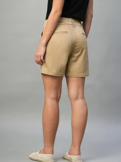 Women Cottonworld Shorts^Women's Cotton Lycra Regular Fit Shorts