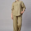 Women Cottonworld Womens Co-Ord Sets^Women's Cotton Viscose Boxy Fit Blouse