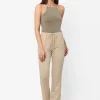 Women Cottonworld Pants | Pants^Women's Linen Regular Fit Pant