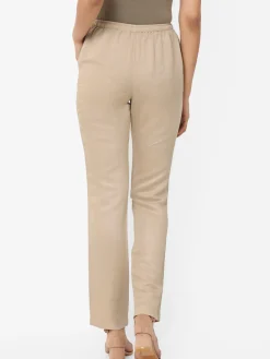 Women Cottonworld Pants | Pants^Women's Linen Regular Fit Pant