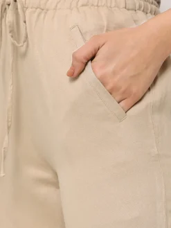 Women Cottonworld Pants | Pants^Women's Linen Regular Fit Pant
