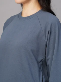 Women Cottonworld Women | Round Neck^Women's Organic Cotton Regular Fit Sweatshirt
