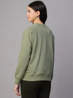Women Cottonworld Round Neck | Regular Fit^Women's Organic Cotton Regular Fit Sweatshirt