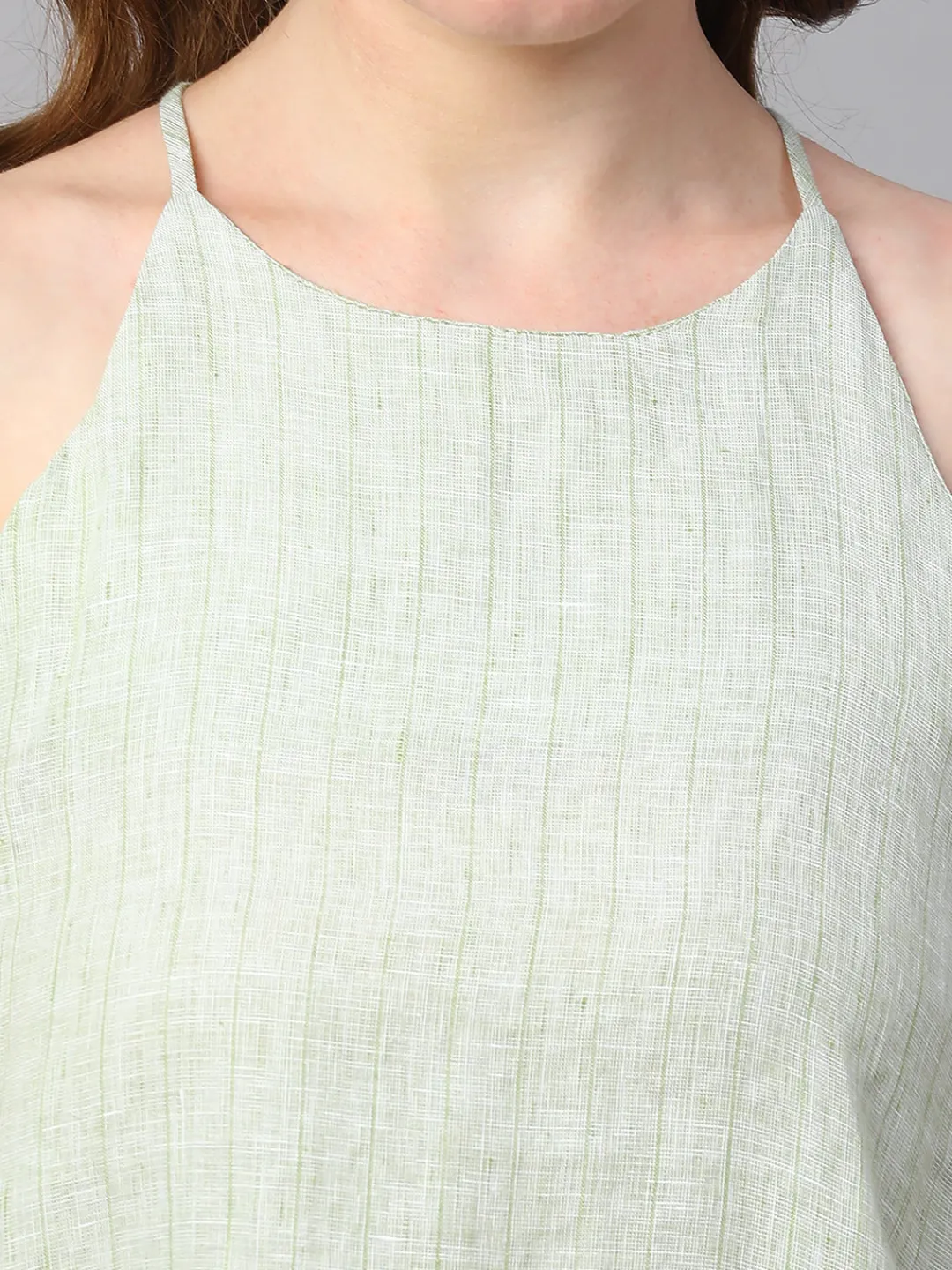 Women Cottonworld Tops & Shirts | Tops & Shirts^Women's Linen Regular Fit Blouse