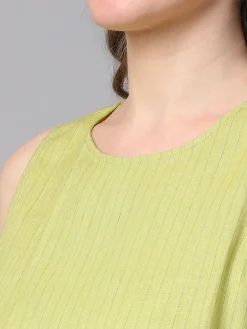 Women Cottonworld Tops & Shirts | Tops & Shirts^Women's Linen Regular Fit Blouse