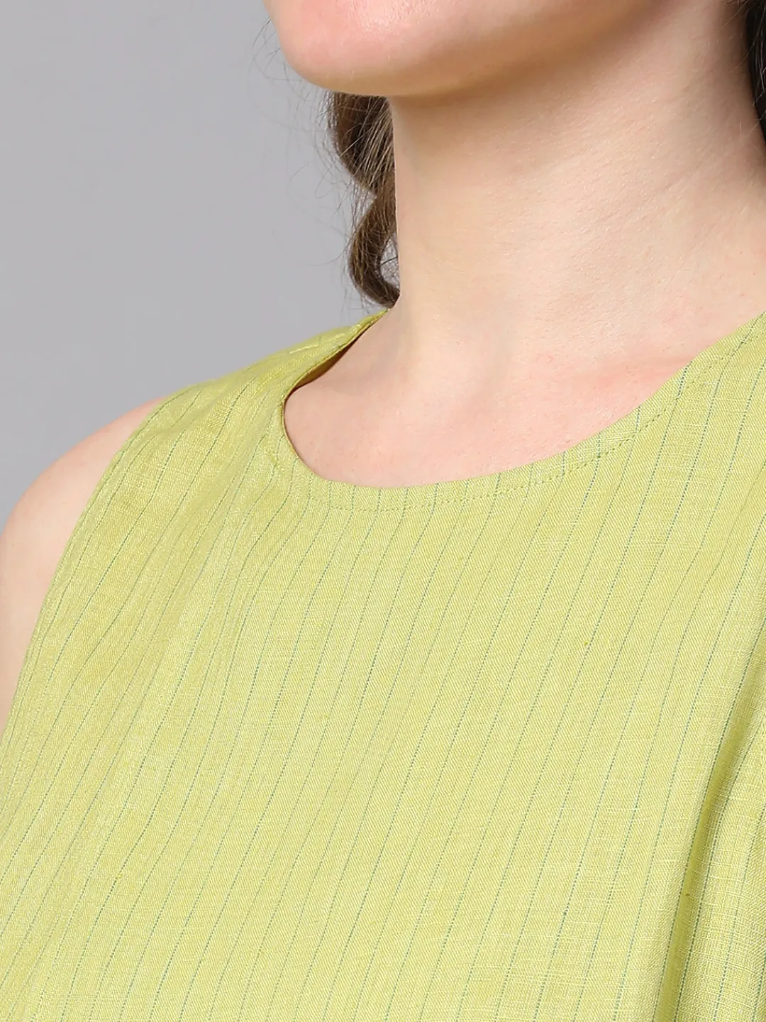 Women Cottonworld Tops & Shirts | Tops & Shirts^Women's Linen Regular Fit Blouse