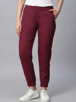 Women Cottonworld Pants | Pants^Women's Linen Viscose Jogger Pant