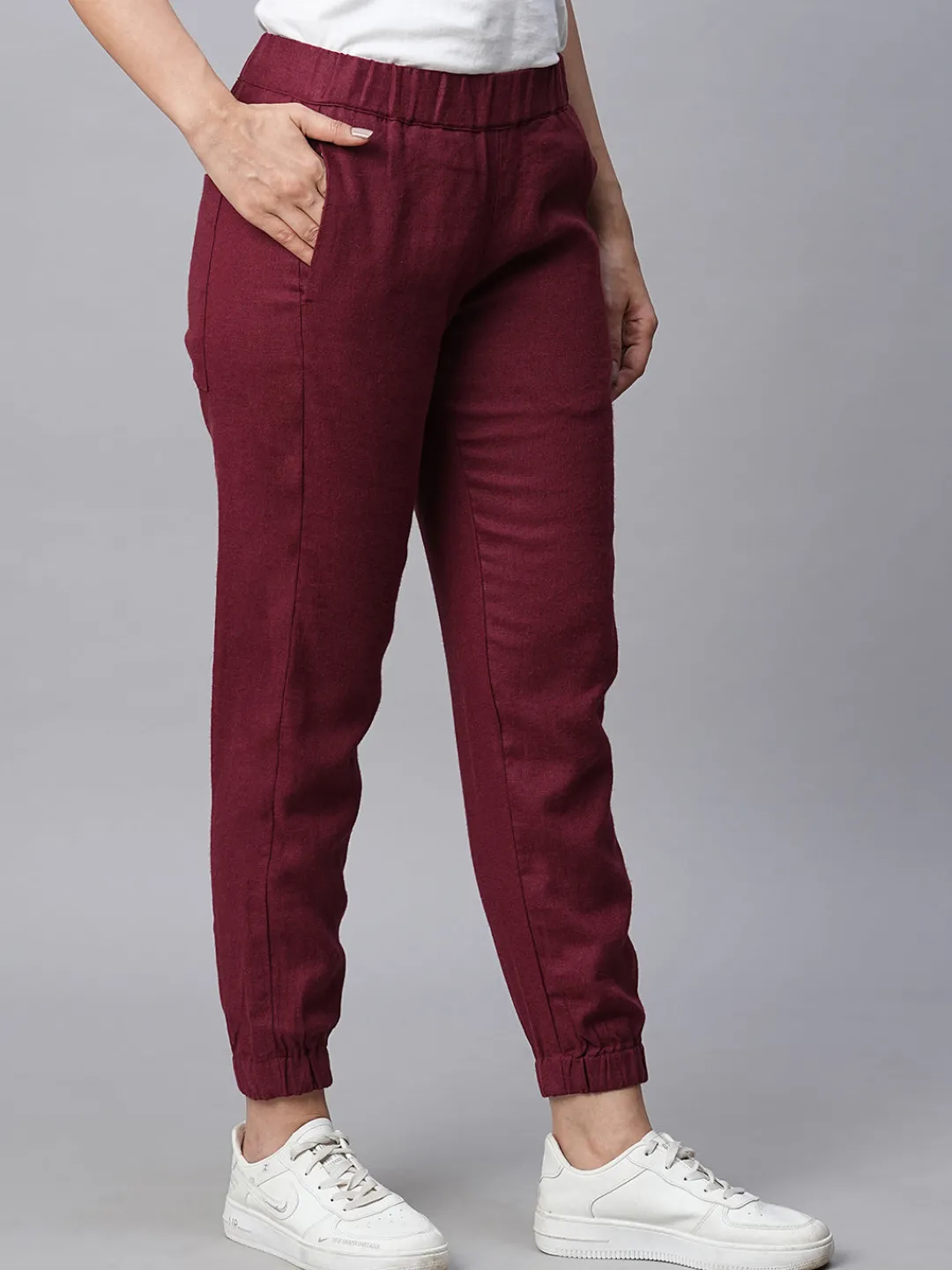 Women Cottonworld Pants | Pants^Women's Linen Viscose Jogger Pant