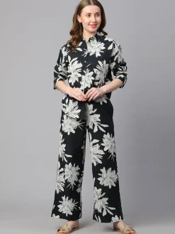 Women Cottonworld Trousers^Women's Cotton Flax Regular Fit Pant