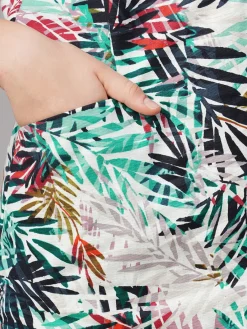 Women Cottonworld Dresses | Dresses^Women's Linen Cotton Regular Fit Dress