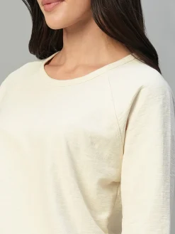 Women Cottonworld Round Neck | Regular Fit^Women's 100% Cotton Regular Fit Tshirt