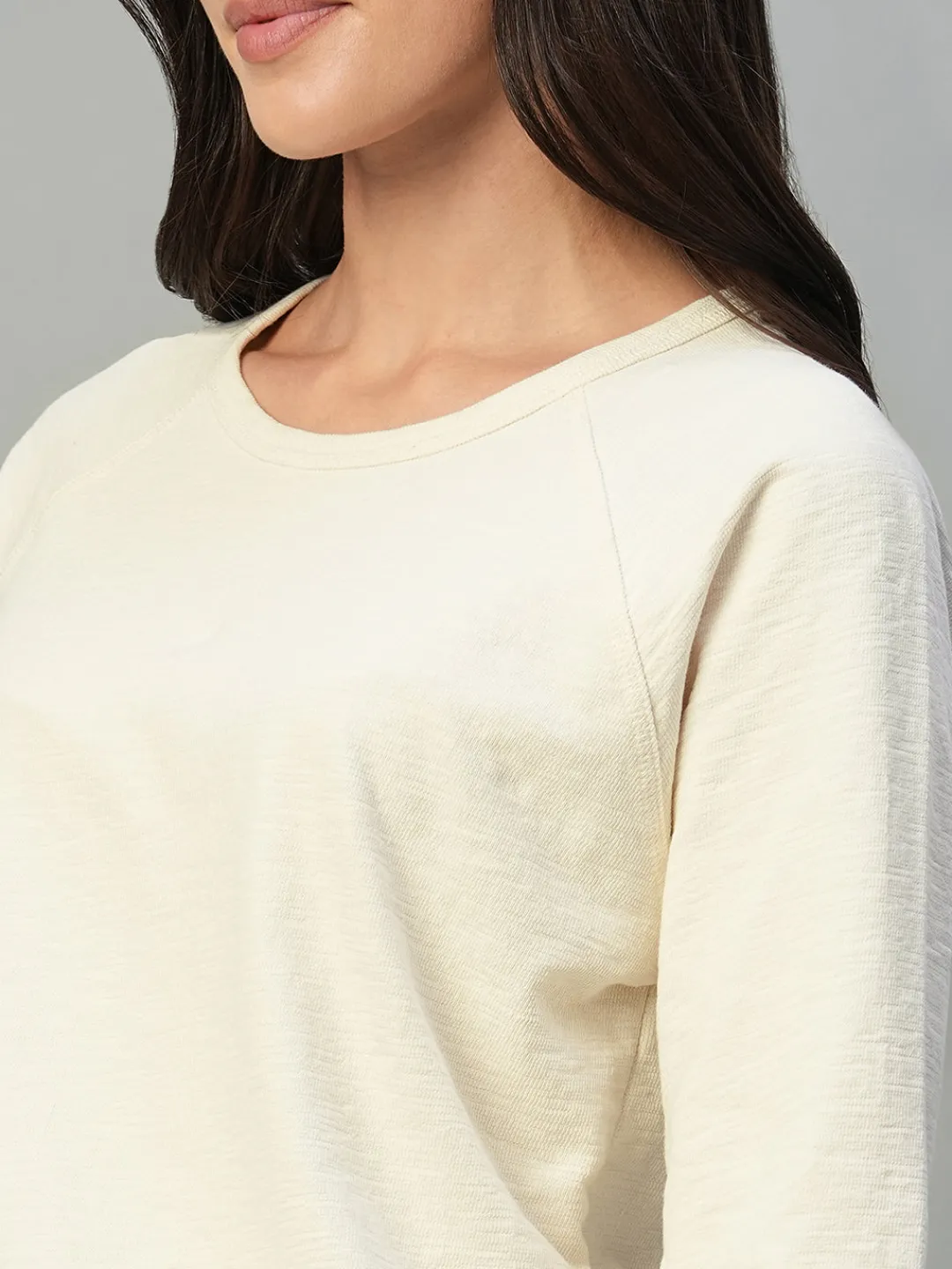 Women Cottonworld Round Neck | Regular Fit^Women's 100% Cotton Regular Fit Tshirt