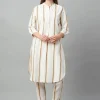 Women Cottonworld Pants | Pants^Women's Cotton Linen Regular Fit Pant