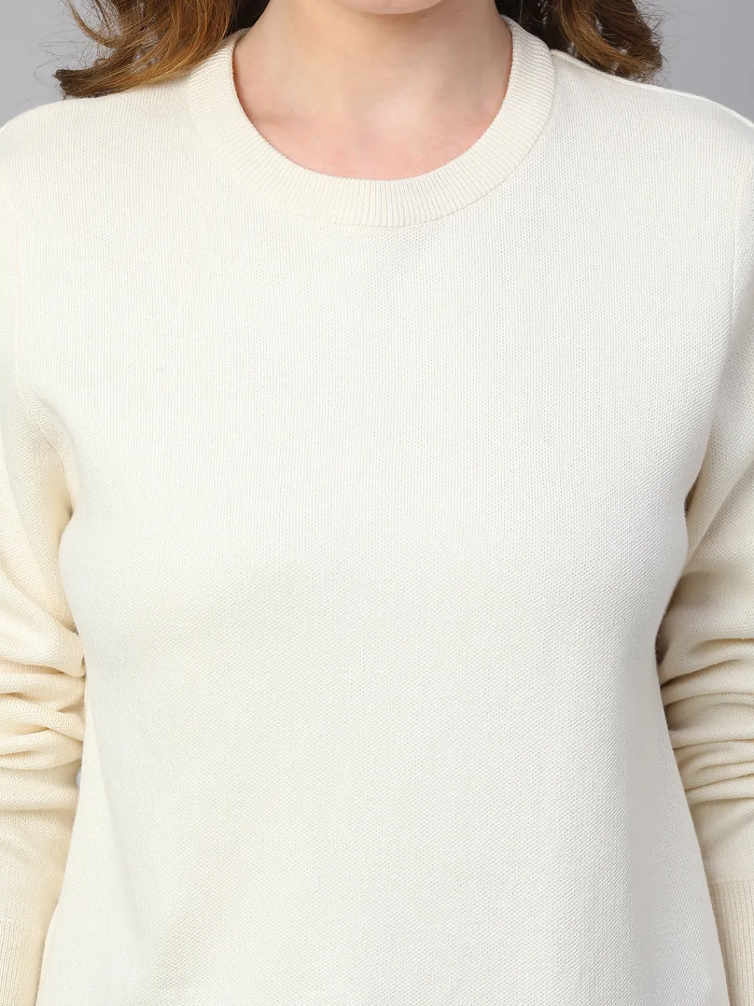 Women Cottonworld Round Neck^Women's Cotton Loose Fit Tshirt