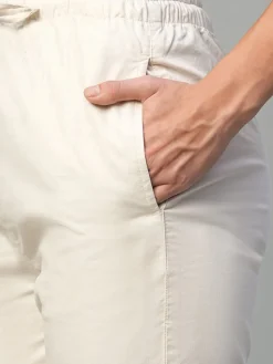 Women Cottonworld Trousers^Women's Cotton Lycra Regular Fit Pant