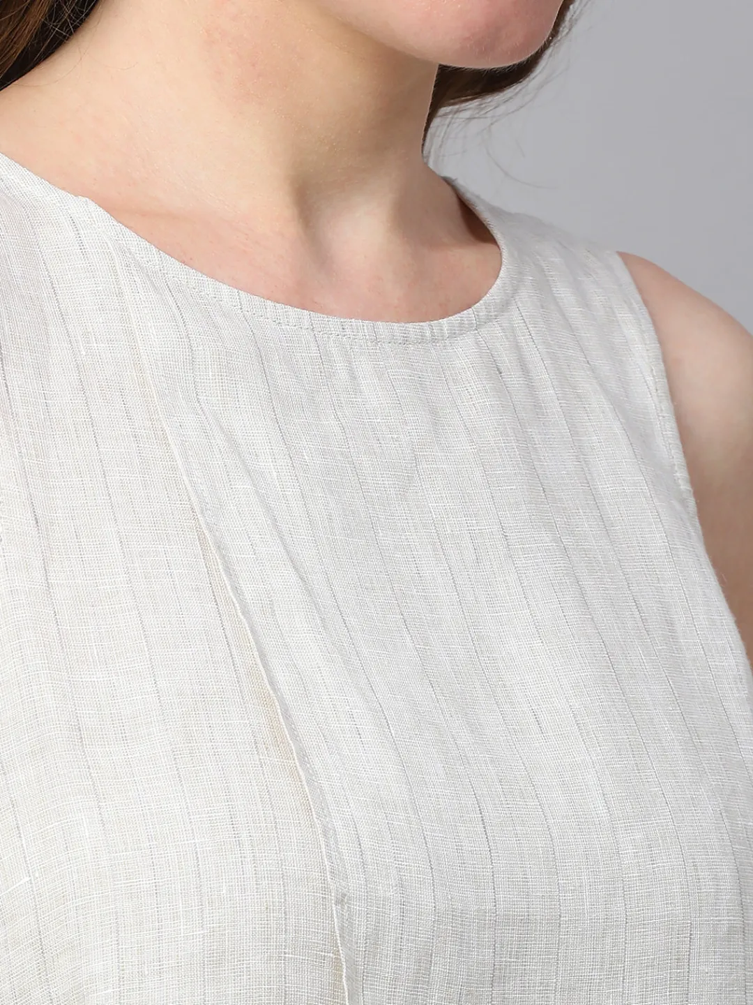 Women Cottonworld Tops & Shirts | Tops & Shirts^Women's Linen Regular Fit Blouse