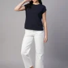 Women Cottonworld Round Neck | Regular Fit^Women's 100% Cotton Regular Fit Tshirt