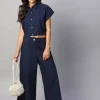 Women Cottonworld Culottes | Womens Co-Ord Sets^Women's 100% Cotton Regular Fit Culotte