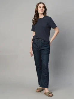 Women Cottonworld Round Neck | Regular Fit^Women's Cotton Bamboo Regular Fit Tshirt