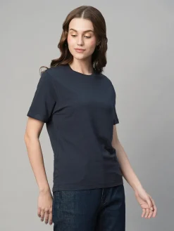 Women Cottonworld Round Neck | Regular Fit^Women's Cotton Bamboo Regular Fit Tshirt