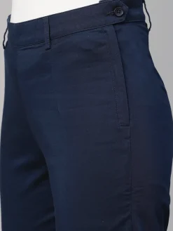 Women Cottonworld Trousers^Women's Cotton Elastane Regular Fit Pant