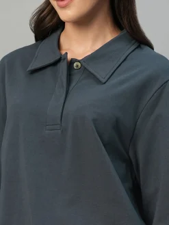 Women Cottonworld Regular Fit^Women's Cotton Elastane Regular Fit Tshirt