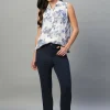 Women Cottonworld Trousers^Women's Cotton Lycra Regular Fit Pant