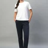 Women Cottonworld Trousers^Women's Cotton Lycra Regular Fit Pant