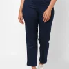 Women Cottonworld Trousers^Women's Cotton Lycra Regular Fit Pant