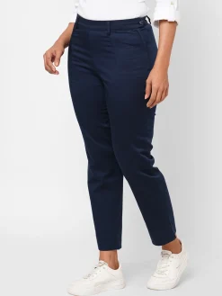 Women Cottonworld Trousers^Women's Cotton Lycra Regular Fit Pant