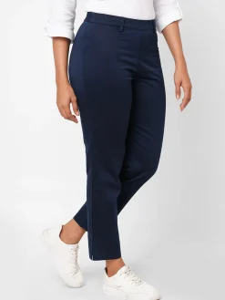 Women Cottonworld Trousers^Women's Cotton Lycra Regular Fit Pant