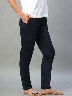 Women Cottonworld Trousers^Women's Cotton Lycra Regular Fit Pant