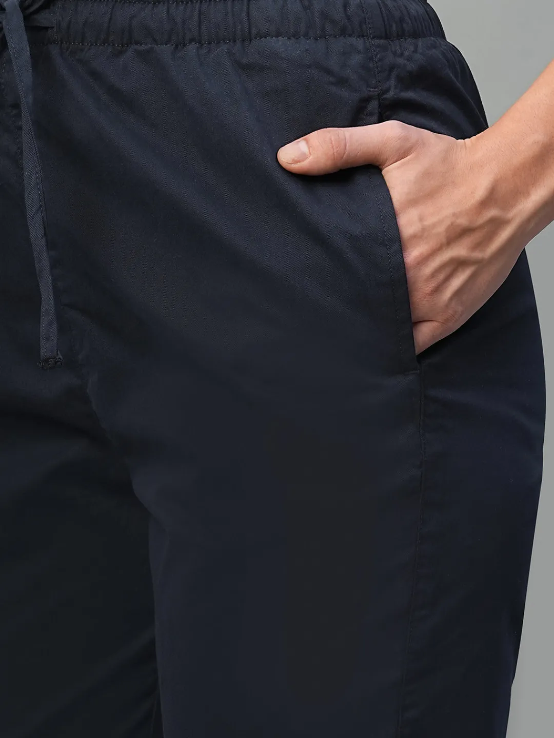 Women Cottonworld Trousers^Women's Cotton Lycra Regular Fit Pant