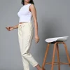 Women Cottonworld Pants | Pants^Women's Linen Regular Fit Pant