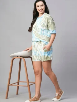 Women Cottonworld Womens Co-Ord Sets | Shorts^Women's Cotton Regular Fit Shorts