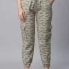 Women Cottonworld Pants | Pants^Women's Linen Viscose Regular Fit Pant