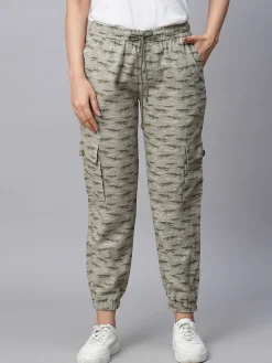 Women Cottonworld Pants | Pants^Women's Linen Viscose Regular Fit Pant