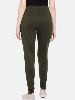 Women Cottonworld Trousers^Women's Viscose Elastane Loose Fit Knit Pant