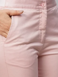 Women Cottonworld Trousers^Women's Cotton Lycra Slim Fit Pant