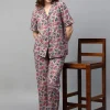 Women Cottonworld Loungewear^Women's Cotton Regular Fit Pyjama Suit