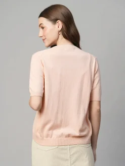 Women Cottonworld Round Neck | Regular Fit^Women's Cotton Viscose Regular Fit Tshirt