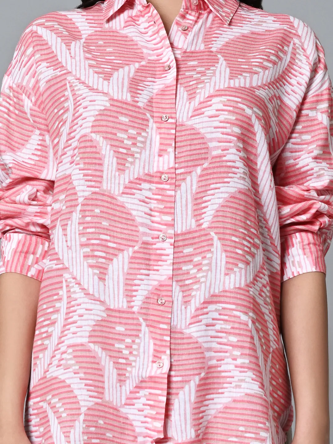 Women Cottonworld Tops & Shirts | Tops & Shirts^Women's Lyocell Linen Boxy Fit Blouse