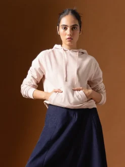 Women Cottonworld Women | Regular Fit^Women's Organic Cotton Regular Fit Hoodie Sweatshirt