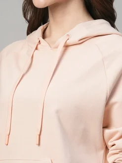 Women Cottonworld Women | Regular Fit^Women's Organic Cotton Regular Fit Hoodie Sweatshirt
