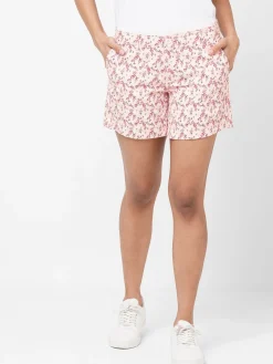 Women Cottonworld Shorts^Women's Cotton Lycra Regular Fit Shorts